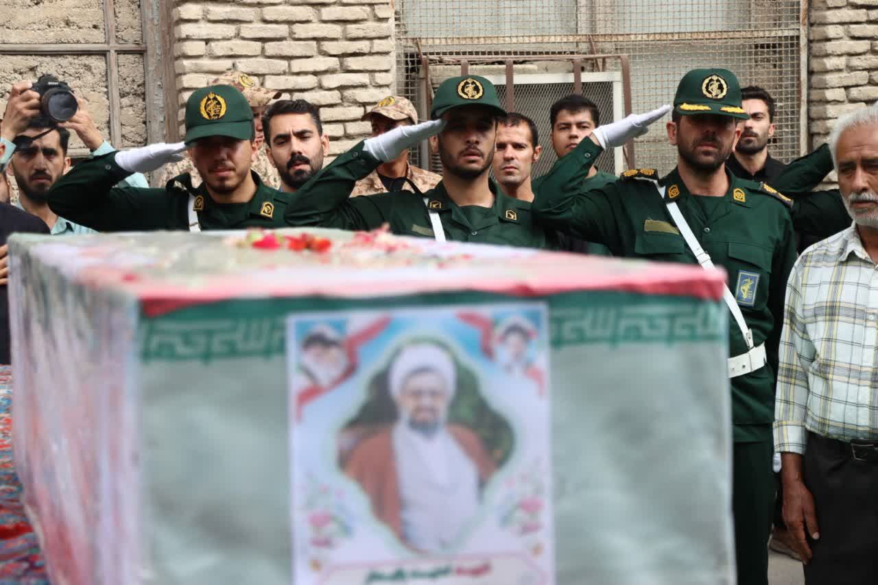 پیکر شهید مدافع امنیت پایدار در گلستان تشییع شد