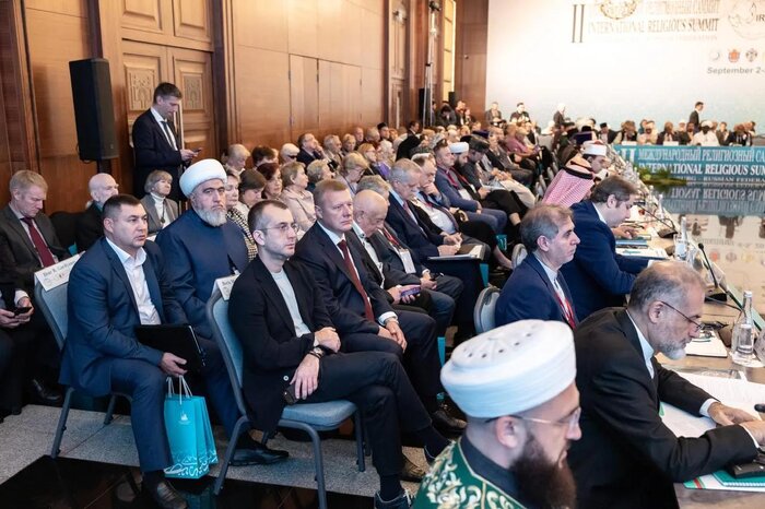 فراخوان اتحاد رهبران دینی علیه ظلم و تجاوز در اجلاس بینالمللی دینی سنپترزبورگ