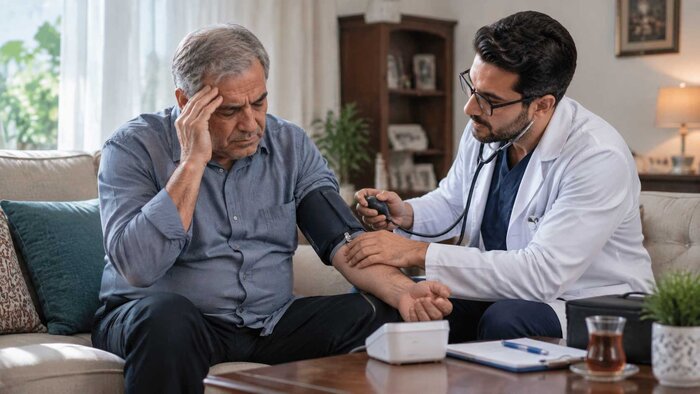 چه زمانی فشار خون بالا نیاز به مراجعه به پزشک دارد؟ 