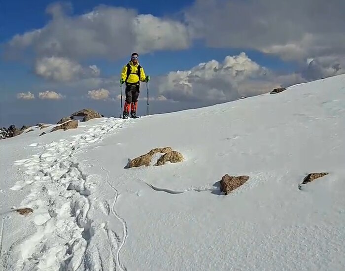 سبلان دلتنگ زمستان