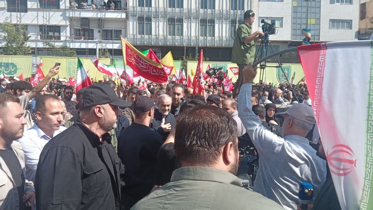 رئیسجمهور در رزمایش جانفدایان شرکت کرد