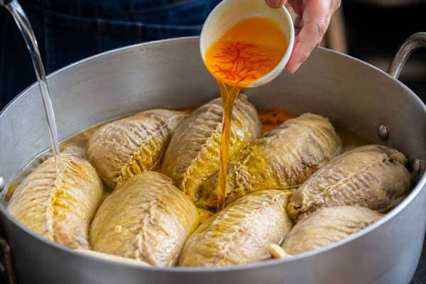 گیپا؛ دلمه سیرابی با عطر زیره کرمانی