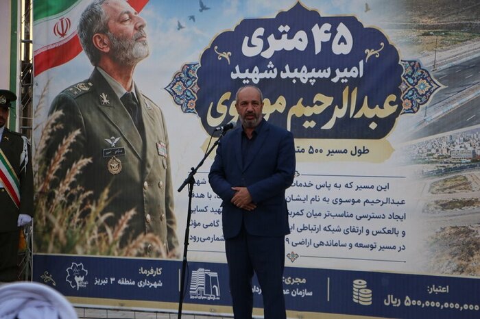 نقش بسزایی اجرای پروژههای زیرساختی در بهبود دسترسیها و باز شدن گرههای ترافیکی تبریز