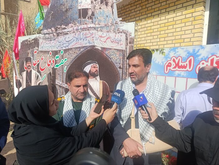 مدیرکل بنیاد شهید خوزستان: گرامیداشت دفاع مقدس خنثیکننده توطئه نفوذیهاست