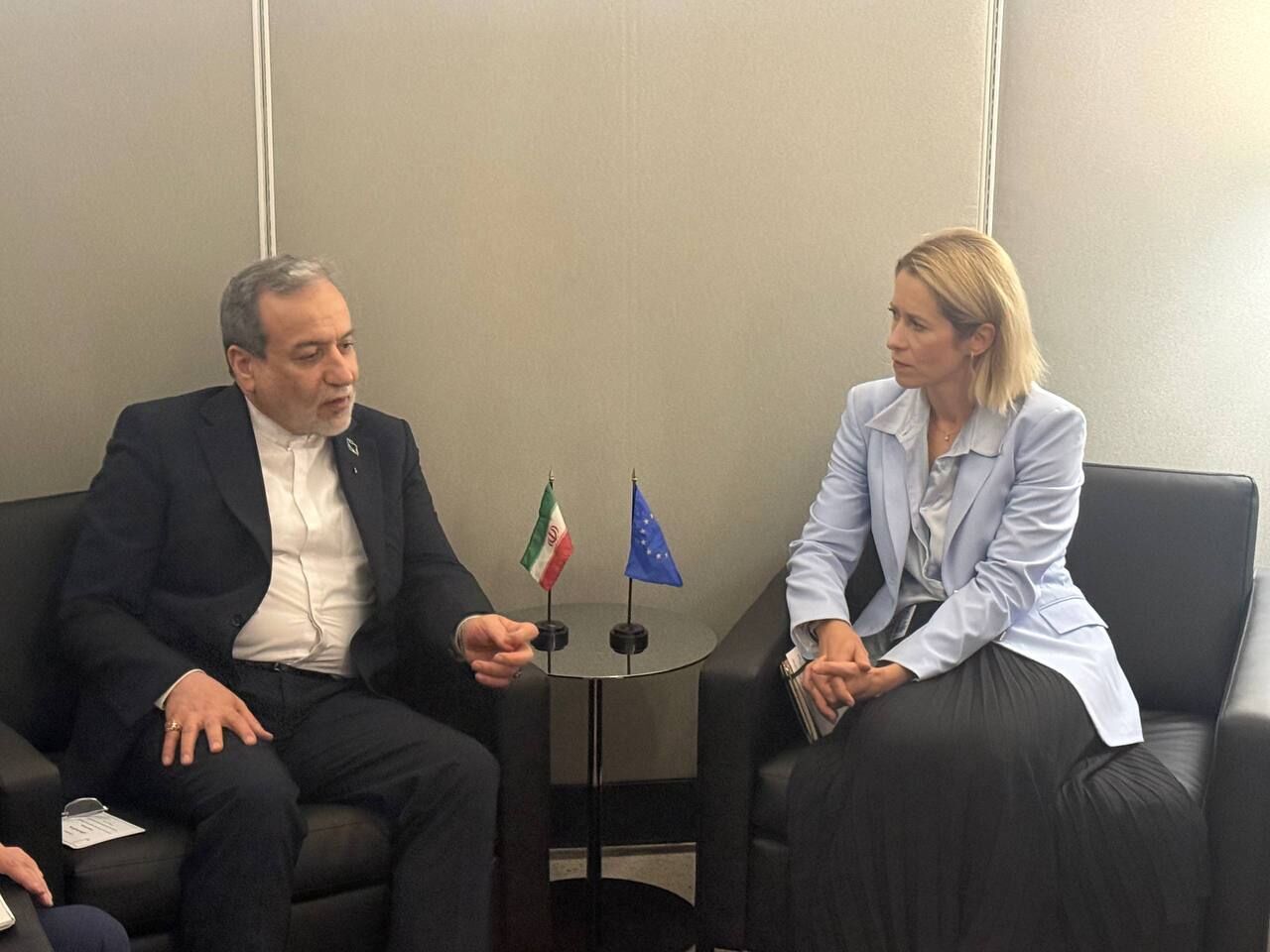 Report: EU foreign policy chief meets with Iran FM in New York