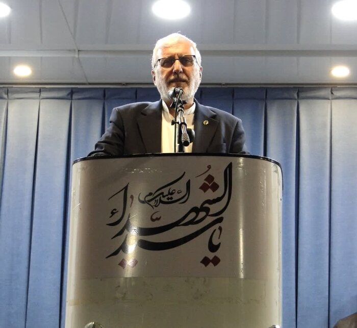 ندای رضا جانم هر چه دارم از تو دارم در اجتماع دویست و هفتم مردم تبریز/تشکر از رئیس جمهور