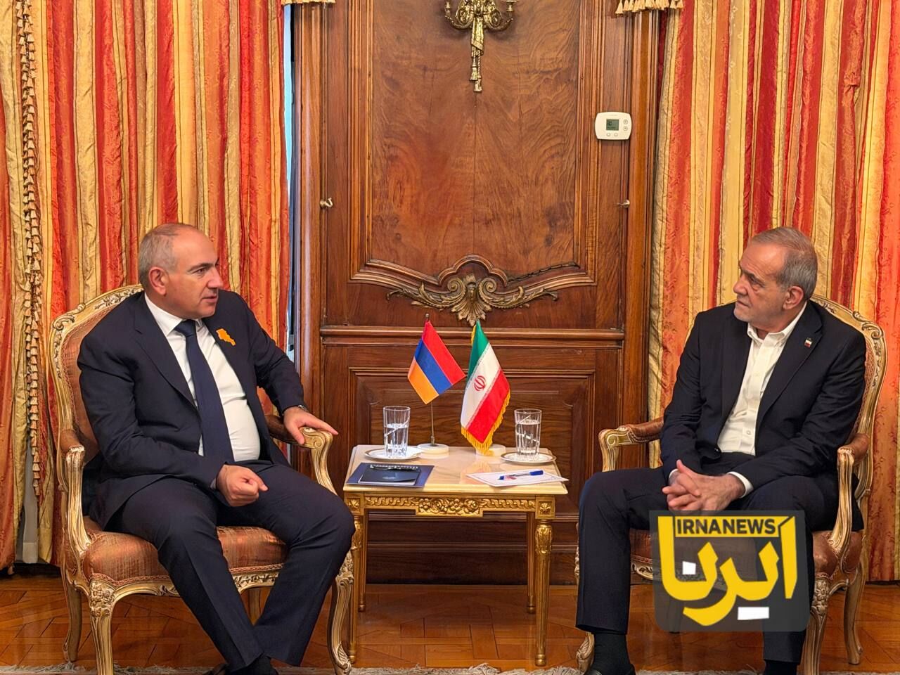 دیدار پزشکیان و نخستوزیر ارمنستان در نیویورک