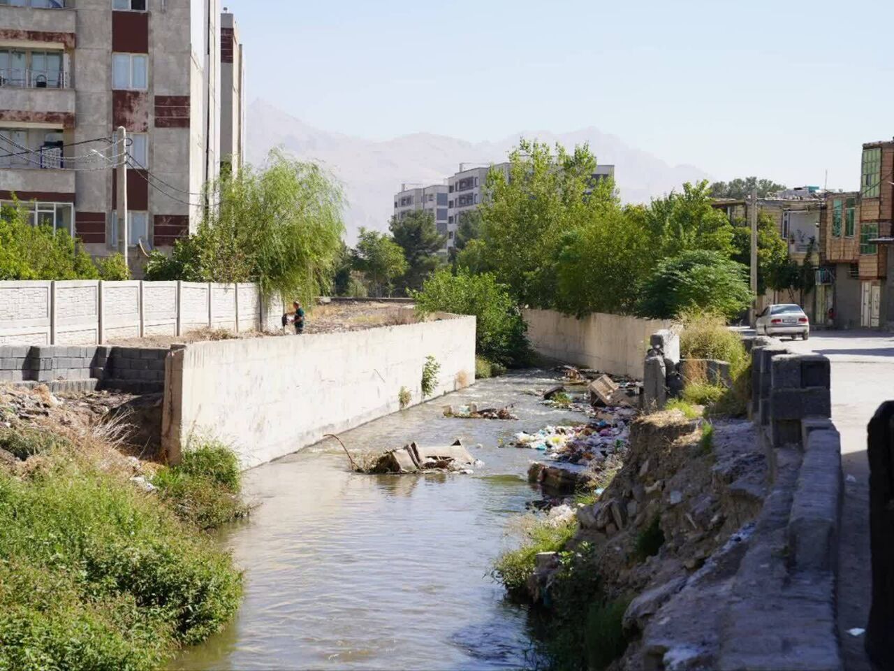 ایمنسازی و ساماندهی رودخانه آبشوران کرمانشاه در دستور کار شرکت آب منطقهای قرار گرفت