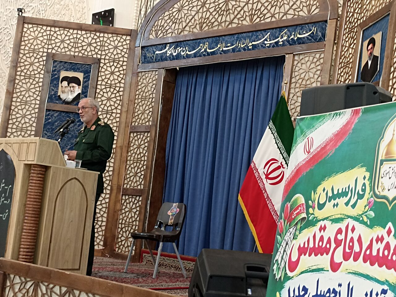 سردار رودکی: ملت ایران با وحدت و اطاعت از ولیفقیه محکم ایستاده است