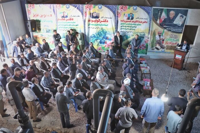 افتتاح طرح آبرسانی به پنج روستای میامی با حضور معاون رییسجمهور