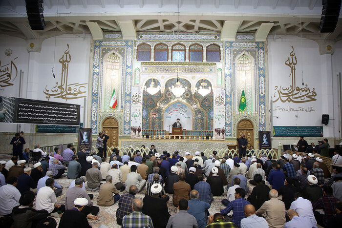 آیین بزرگداشت آیت‌الله شبیری زنجانی در قم برگزار شد