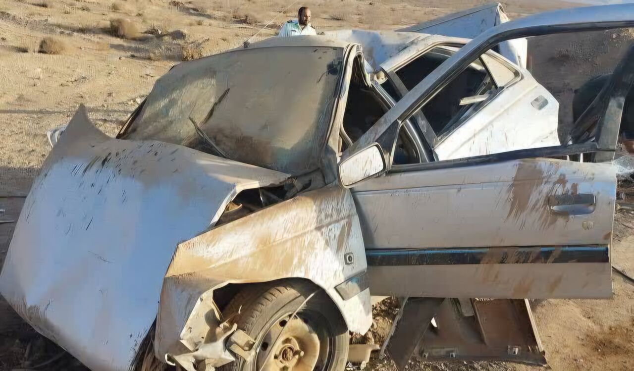 تصادف رانندگی در جاده زاهدان - بم ۹ کشته برجا گذاشت