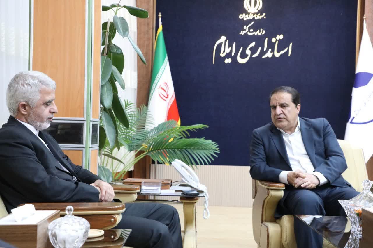 تأکید استاندار ایلام بر ضرورت احداث راهآهن مهران-کربلا