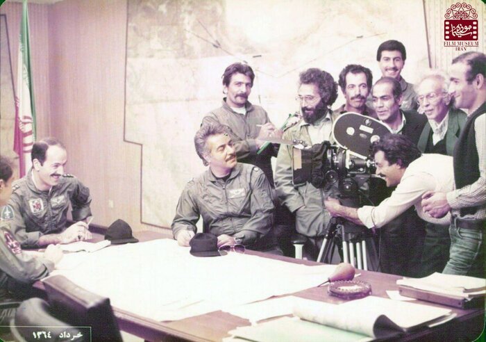 پشت صحنه فیلم عقابها - لبخند سبز