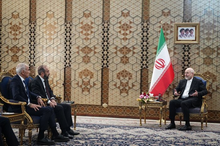 قالیباف در دیدار با وزیرخارجه ارمنستان: قفقاز نباید محل رقابت ژئوپلتیکی قدرتهای خارجی شود