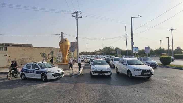 اهواز گرفتار در گره ترافیکی