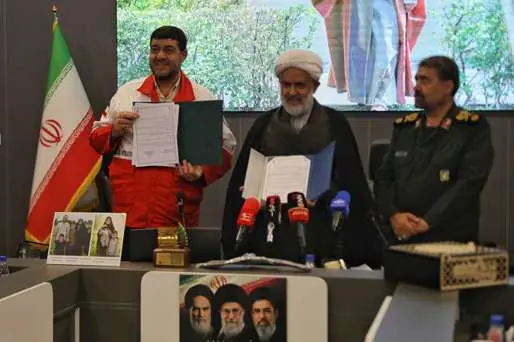 امضای تفاهمنامه میان هلالاحمر و سازمان بسیج مستضعفین برای تشکیل شبکه یکپارچه امدادی