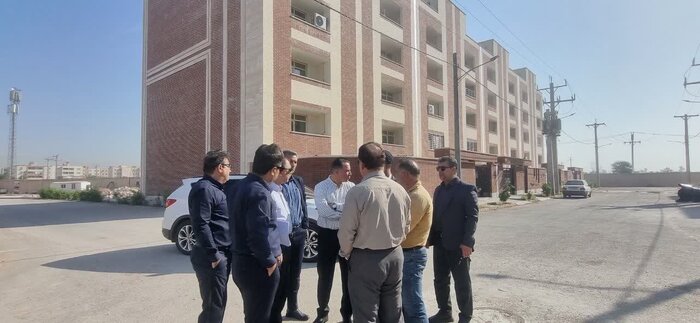 ۲۰ واحد مسکن ملی اکباتان اهواز دهه فجر امسال افتتاح میشود