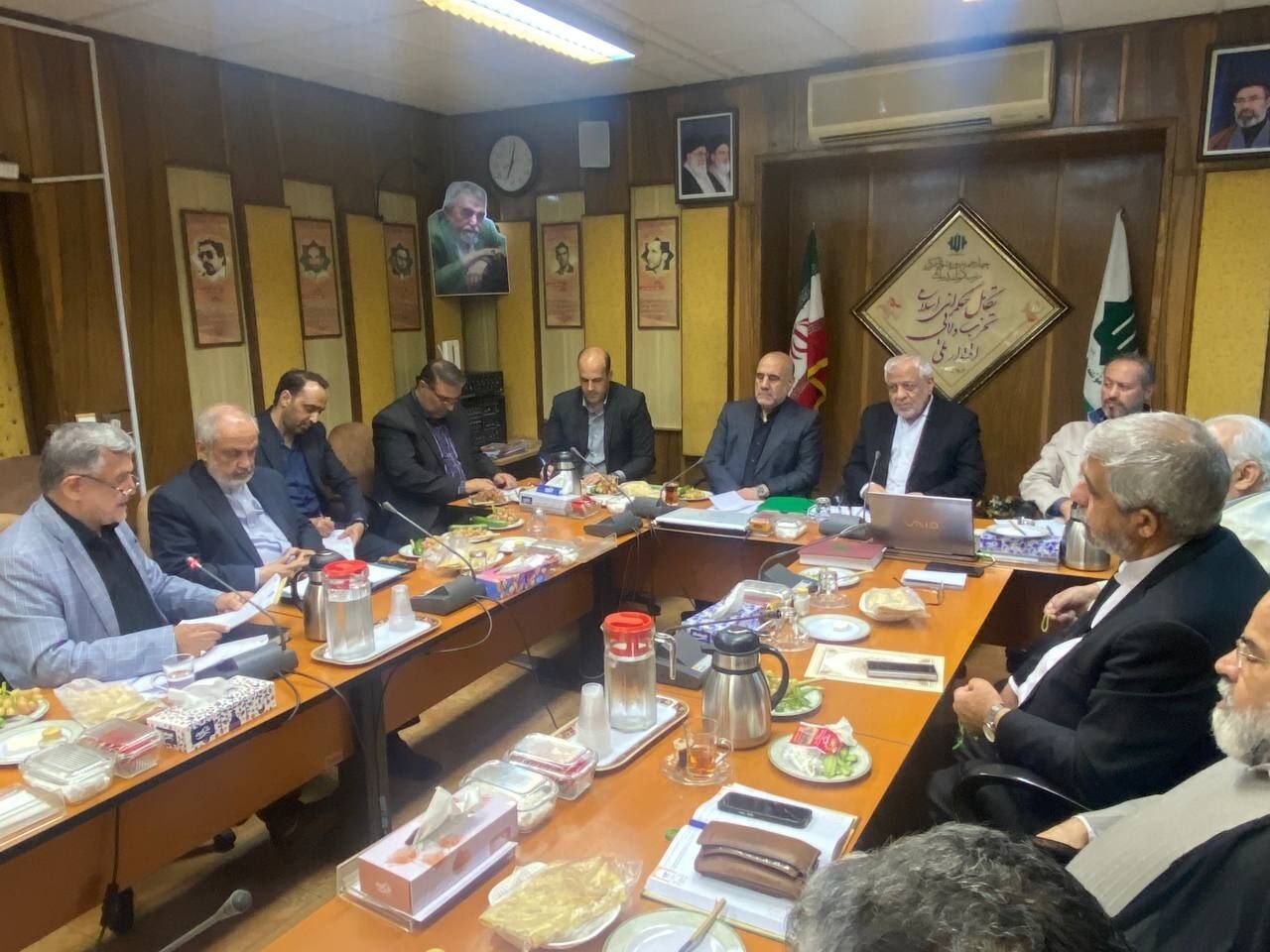 دیدار رئیس پلیس امنیت اقتصادی از حزب موتلفه اسلامی