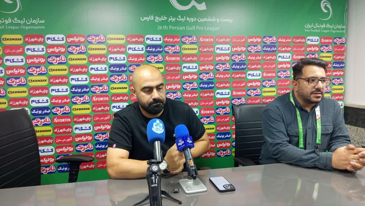 زارع: ملوان مستحق پیروزی بود/ از عملکرد فنی شاگردانم رضایت دارم