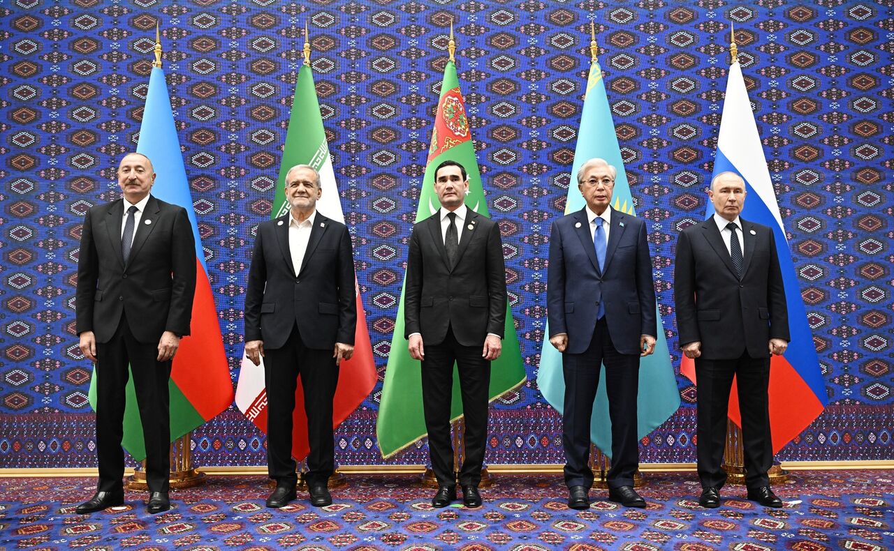 توافق پنج کشور ساحلی خزر برای تشکیل کمیسیون مشترک