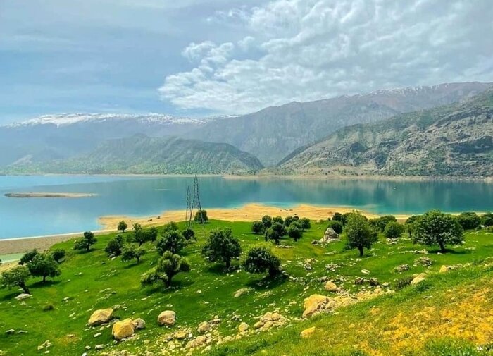 وقتی طبیعت جنوب رنگ دیگری میگیرد