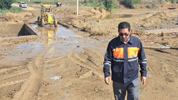 راه ارتباطی ۳۰ روستا در شهرستان های گرمی و انگوت بازگشایی شد