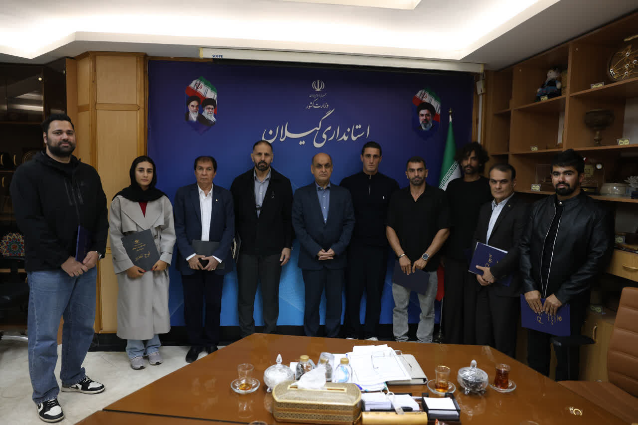 تجلیل از رتبههای برتر کنکور و قهرمانان گیلانی بازیهای آسیایی