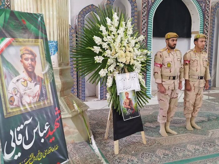 پیکر شهید مدافع امنیت در قم به خاک سپرده شد