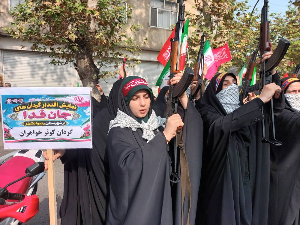 جانفدایان گیلانی در شهرهای مختلف استان به میدان آمدند| فیلم