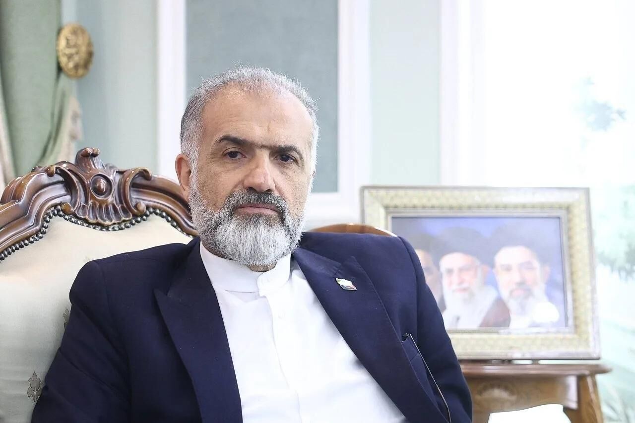 السفير الإيراني لدى روسيا: اعتمدنا على أنفسنا في الدفاع ضد العدوان الاميركي الصهيوني السفير الإيراني لدى روسيا: اعتمدنا على أنفسنا في الدفاع ضد العدوان الاميركي الصهيوني