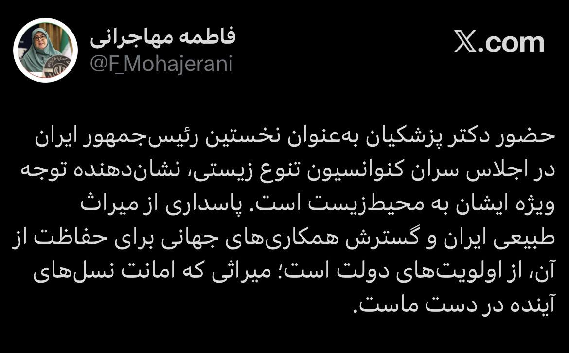 سخنگوی دولت: پاسداری از میراث طبیعی ایران از اولویتهای دولت است