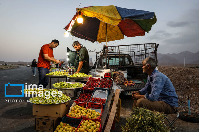 جاده برای بعضیها مسیر نیست، محل کار است