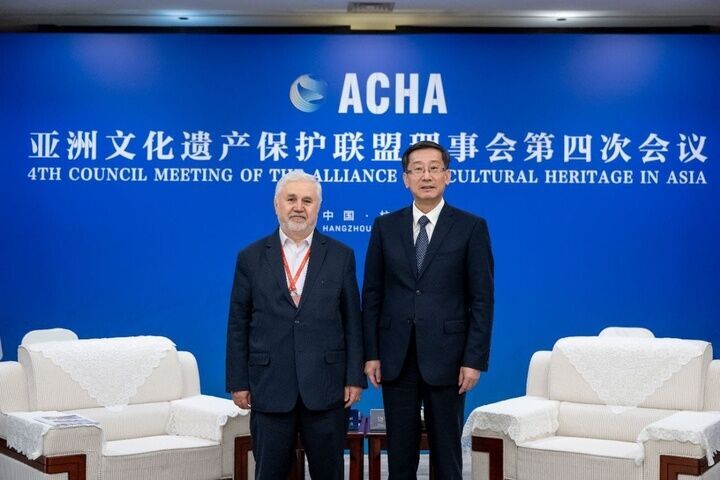 Iranian official meets president of Asian Cultural Heritage Union
