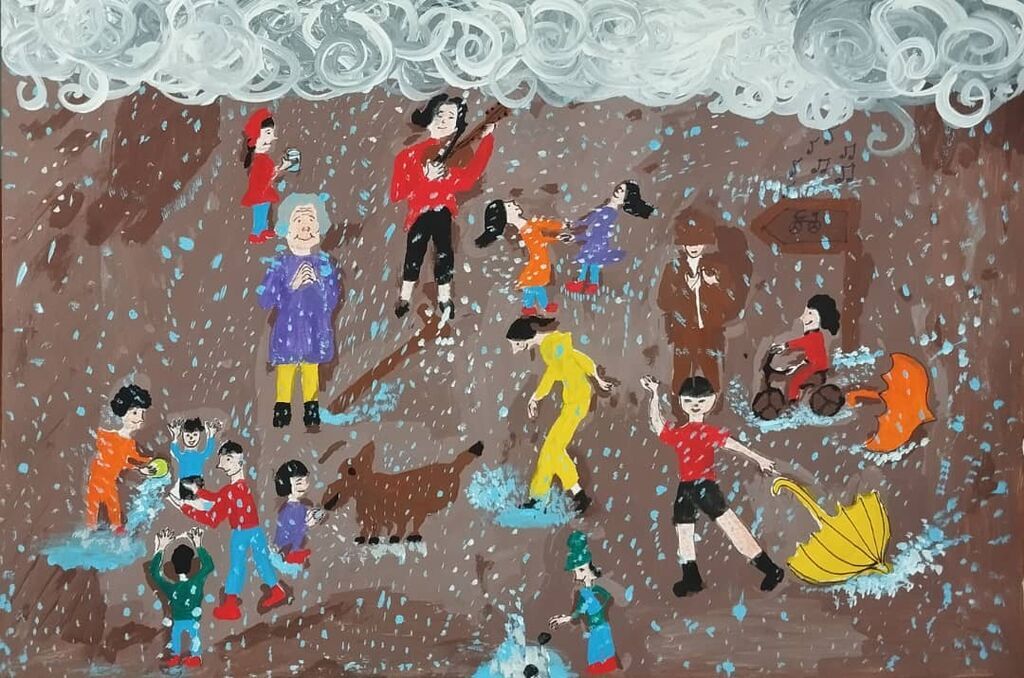 أطفال إيران يتألقون في منافسات الرسم البيئي الدولية باليابان أطفال إيران يتألقون في منافسات الرسم البيئي الدولية باليابان