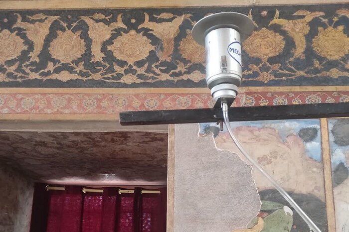 آغاز عملیات پایش کیفیت هوای کاخ چهلستون برای حفاظت از آثار هنری و تاریخی