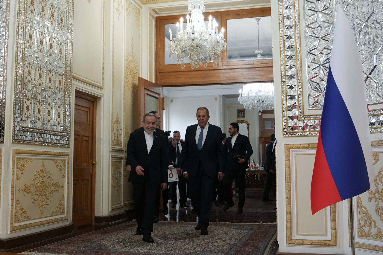 وزیران امور خارجه ایران و روسیه دیدار کردند
