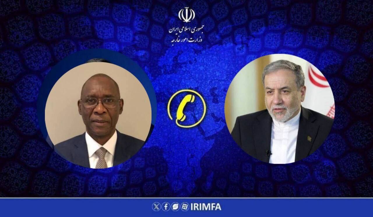 گفت‌ وگوی تلفنی وزیران امور خارجه ایران و سنگال