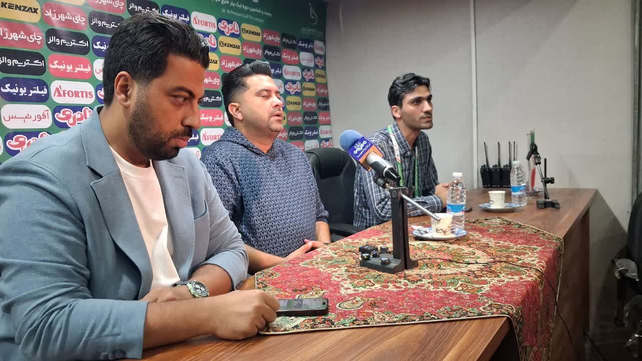 سرمربی چادرملو: می‌توانستیم برنده بازی باشیم؛ گله‌مندی اخباری از تیم داوری