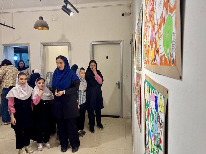 «بر بال خیال» کودکان اهوازی
