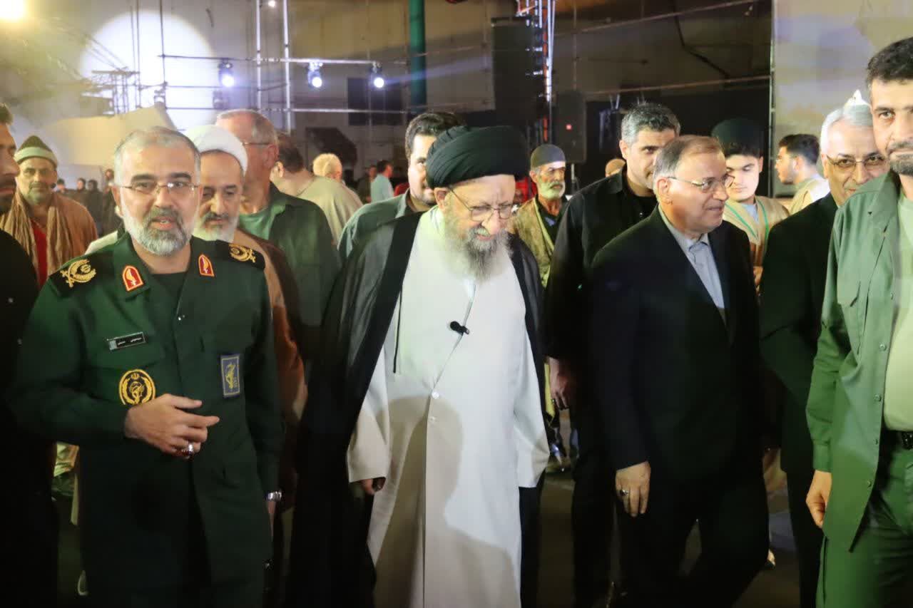 آیت‌الله نورمفیدی: حماسه شهدا با زبان هنر برای نسل‌های آینده روایت شود+ فیلم
