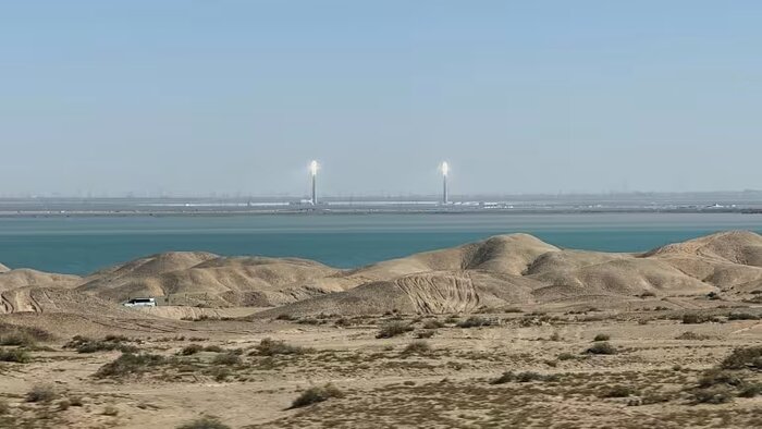 خیز چین برای تولید برق خورشیدی در شب