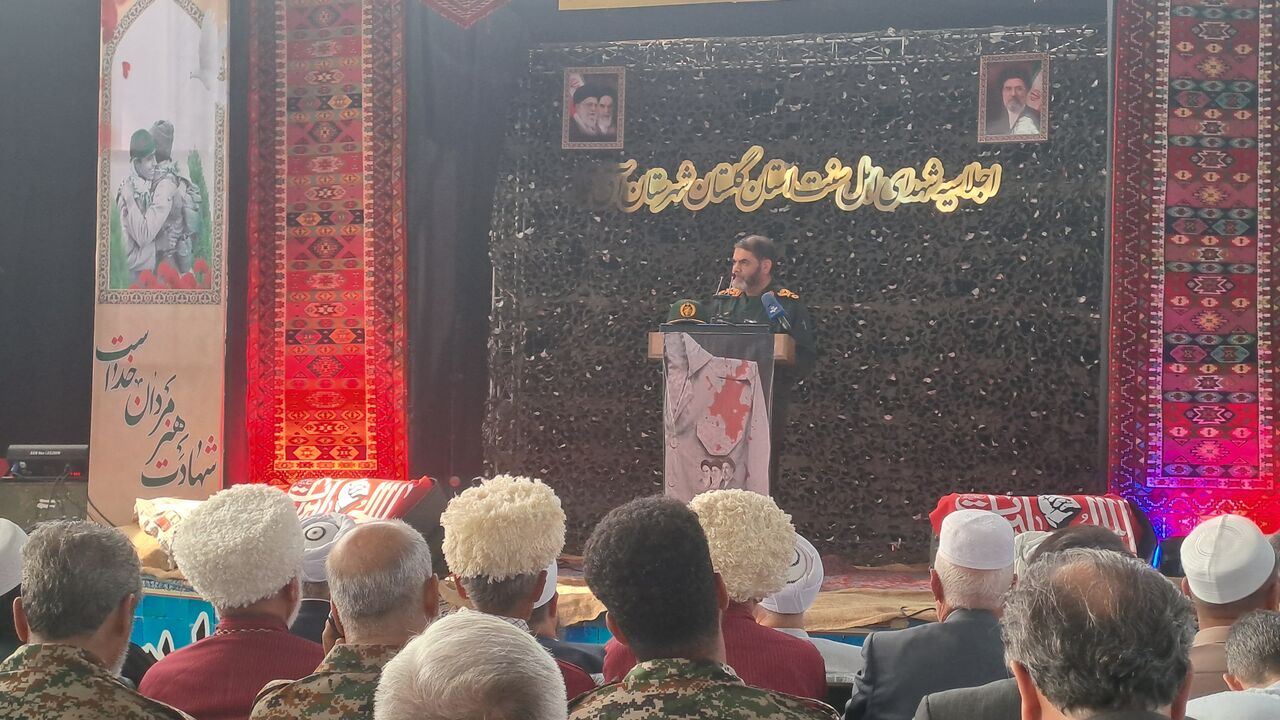 معاون فرهنگی سپاه: وحدت اقوام و مذاهب ساکن گلستان، الگویی برای ایران است