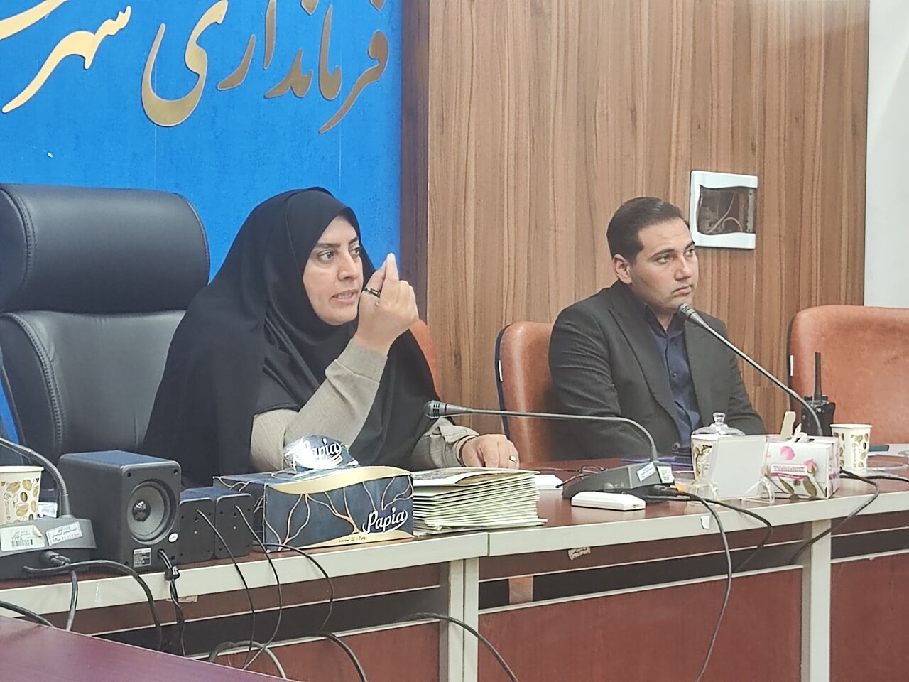 فرماندار بافت: طرح‌های عمرانی این شهرستان حتی در دوران جنگ هم موقف نشد