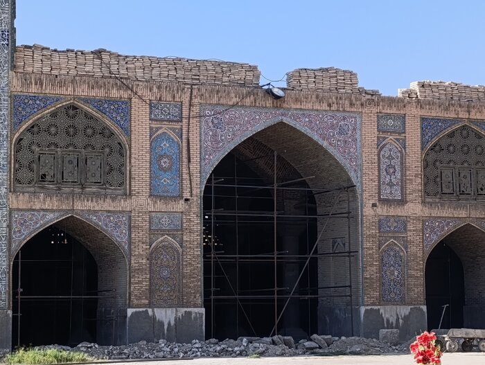 عملیات مرمت مشارکتی مسجد سید اصفهان زیر ذرهبین میراث فرهنگی است