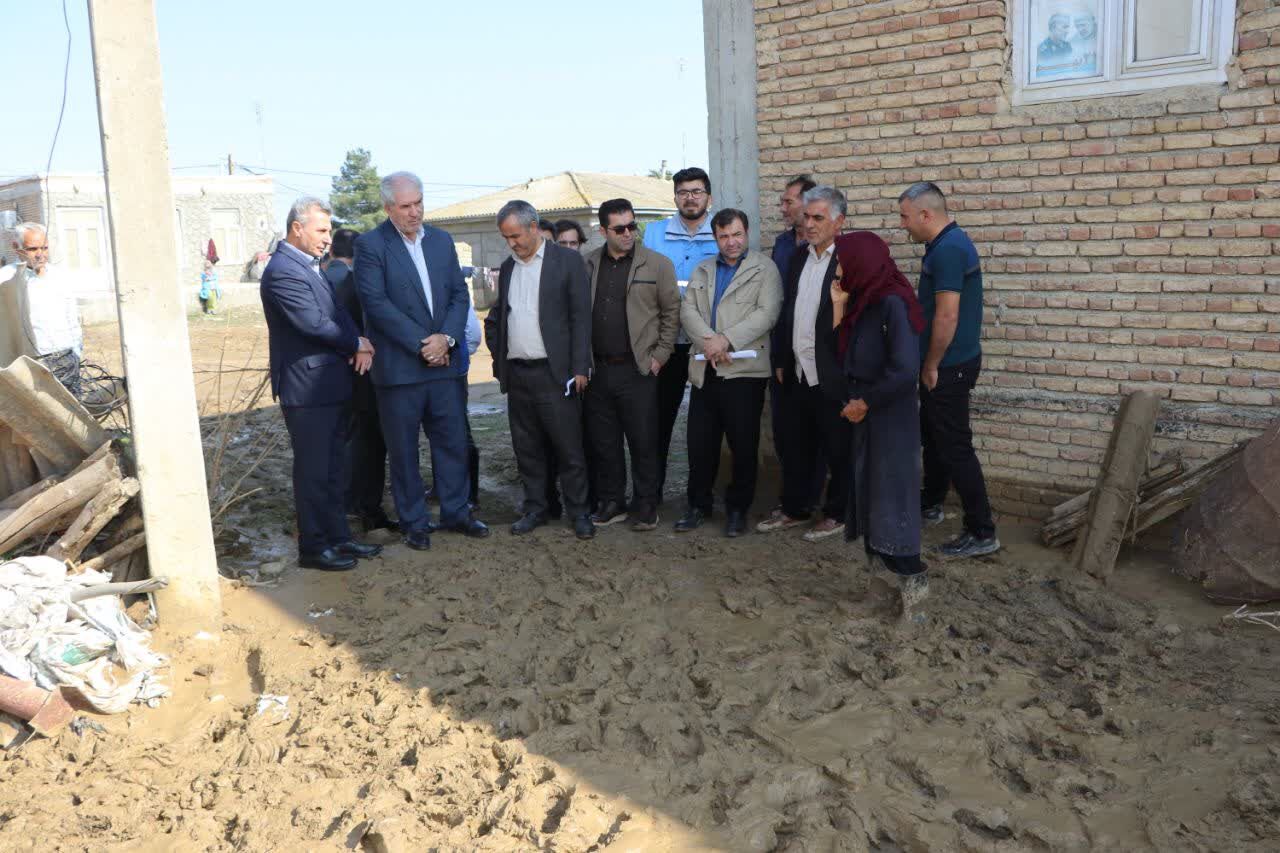 سیل به ۱۲۱ واحد مسکونی و هزار رأس دام سبک و ماکیان در بیله‌سوار خسارت زد