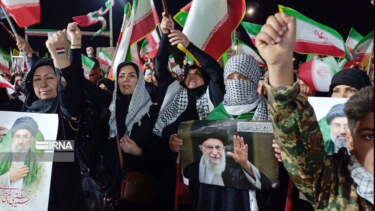 اهواز در میدان اقتدار؛ خروش حماسی مردم در حمایت از نیروهای مسلح