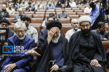 Memorial ceremony for martyr Ali Larijani - IRNA English