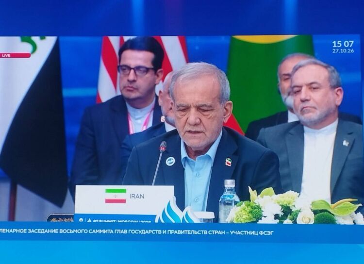 Pezeshkian says US military intervention in Persian Gulf disrupts global energy markets