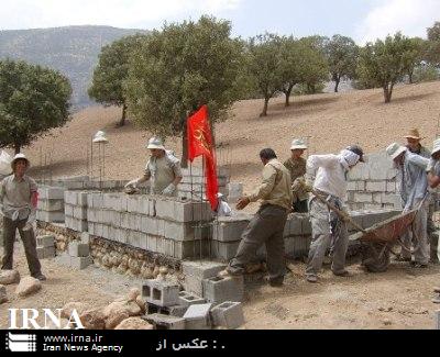 دانش آموزان بسيجي ششتمد در اردوي جهادي، 1500 نفر روز كار انجام دادند